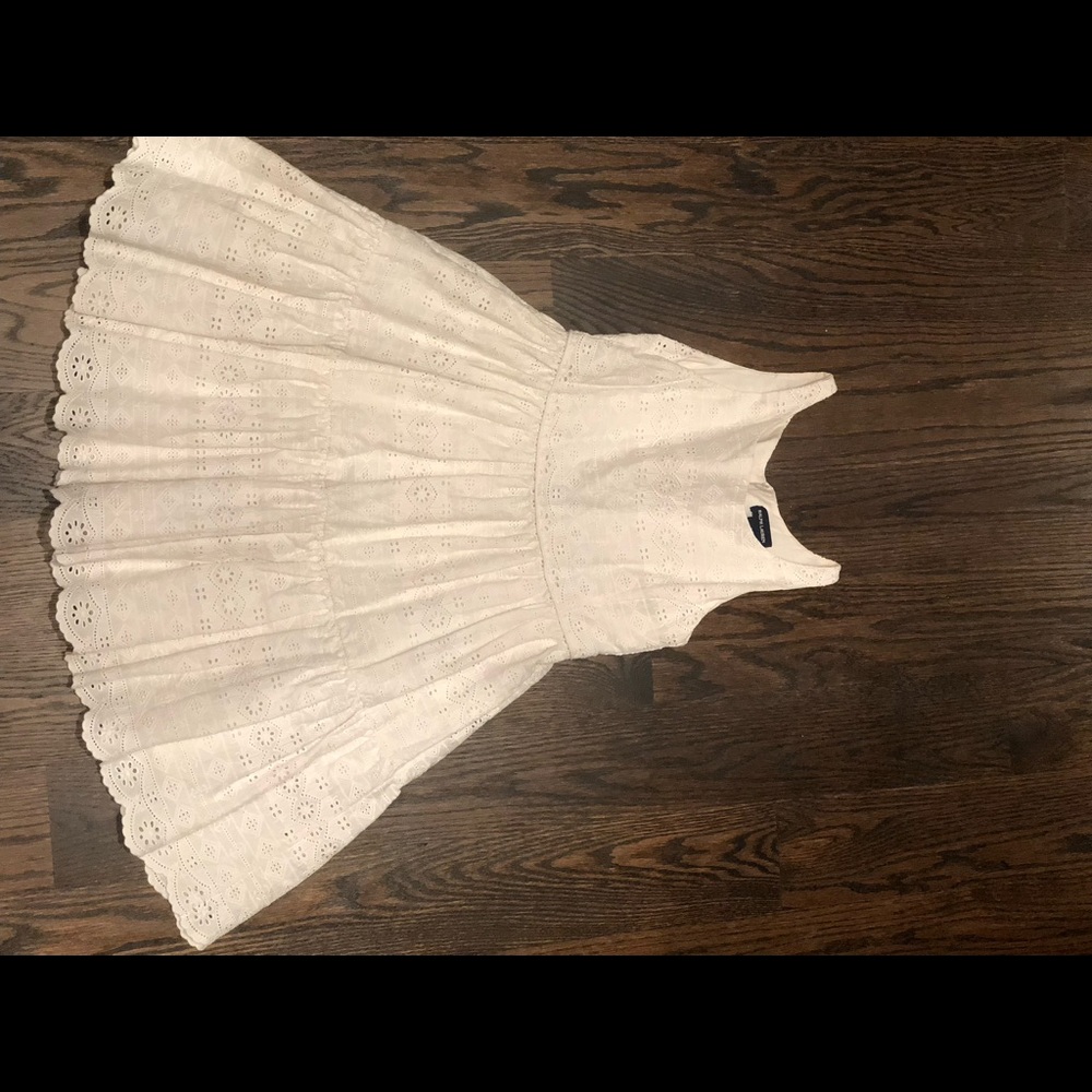 Ralph Lauren girls lace white dress